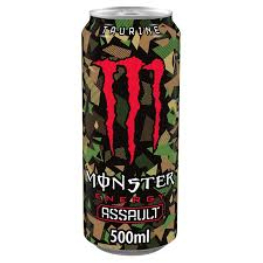 MONSTER ASSAULT ENERGY 500ML